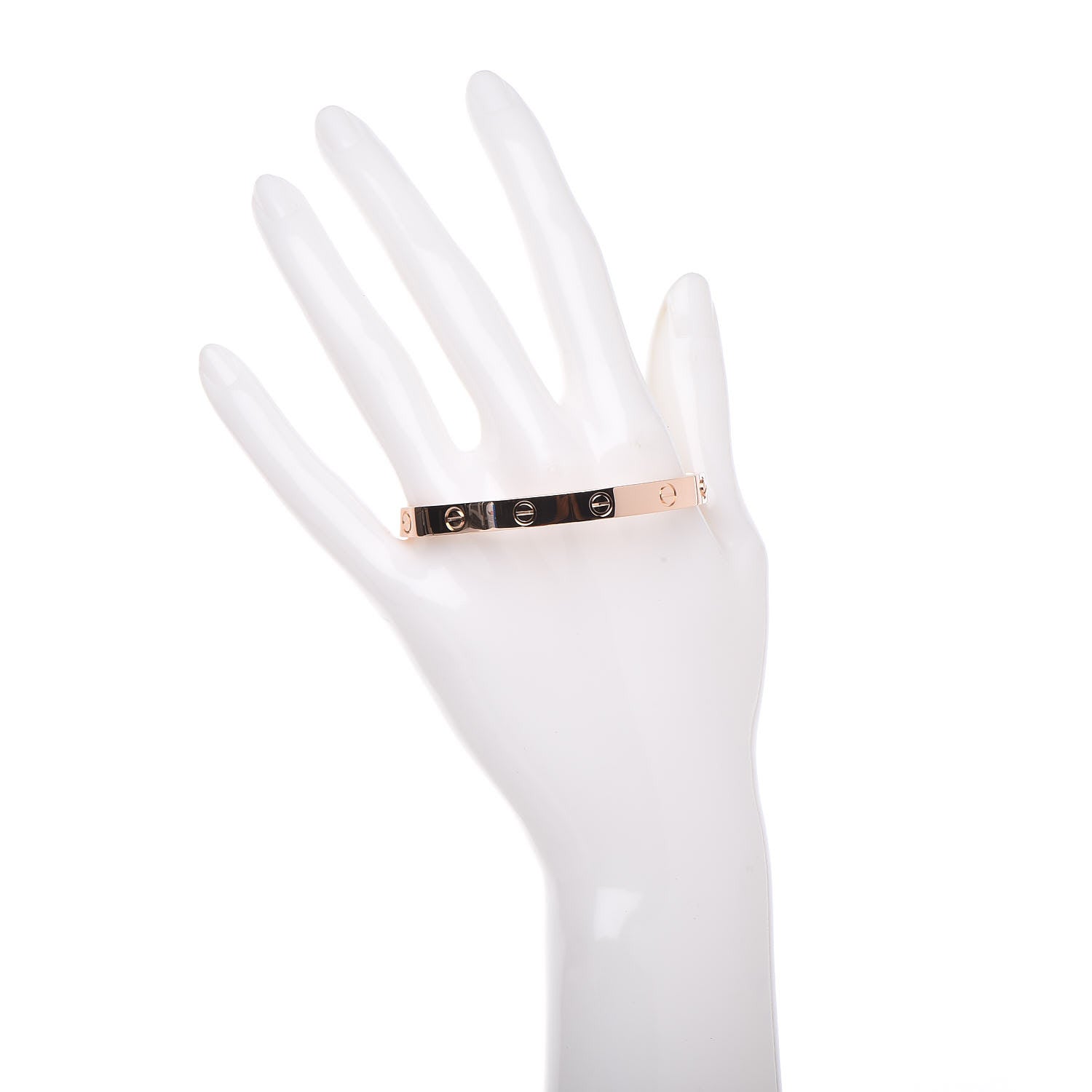 Cartier 18K Pink Gold LOVE Bracelet 17 2 of 5