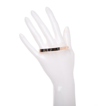 Cartier 18K Pink Gold LOVE Bracelet 17 2 of 5