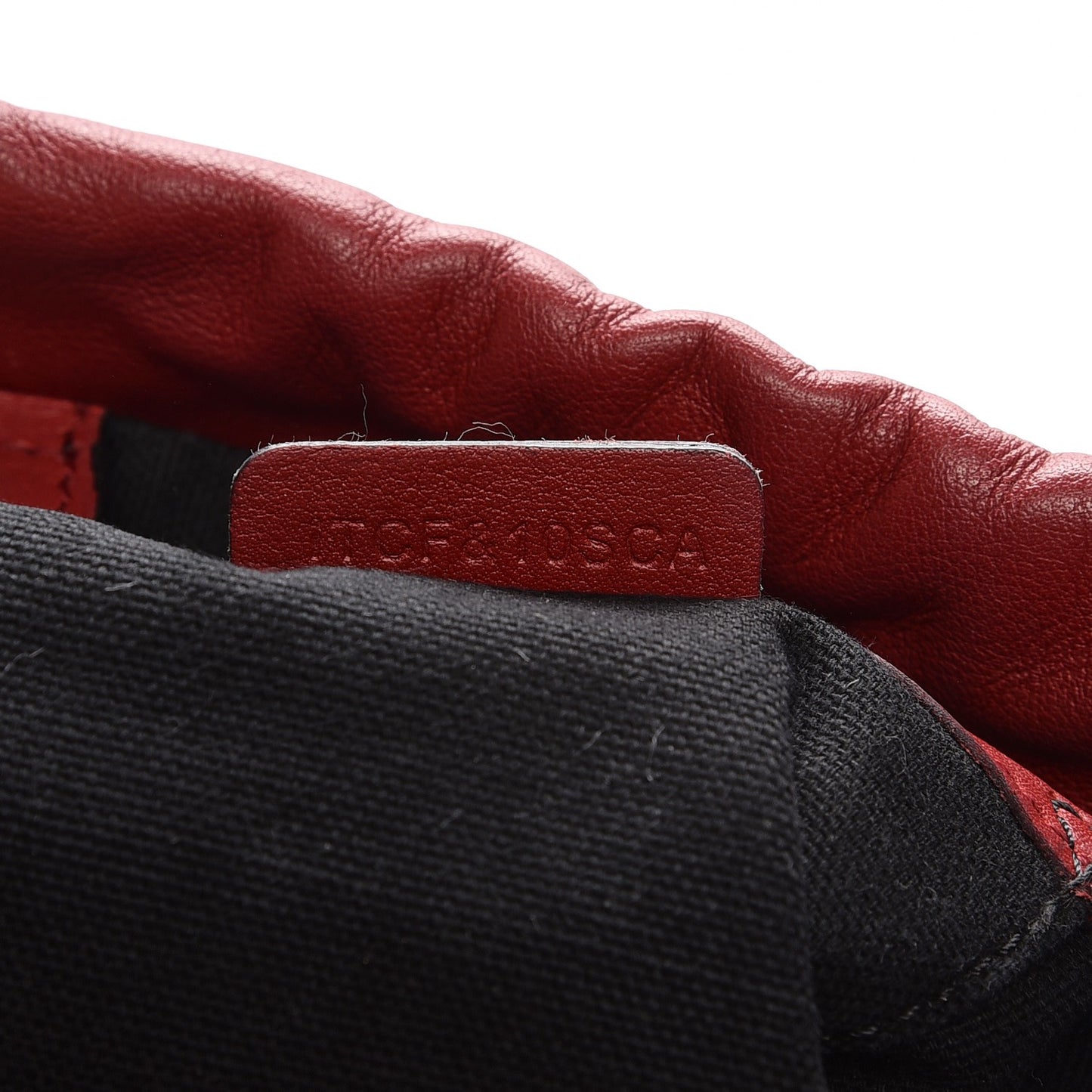 Calfskin House Check Little Crush Military Red