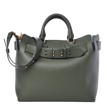 Burberry Soft Grain Calfskin Medium Belt Bag Sage Green 1 of 11