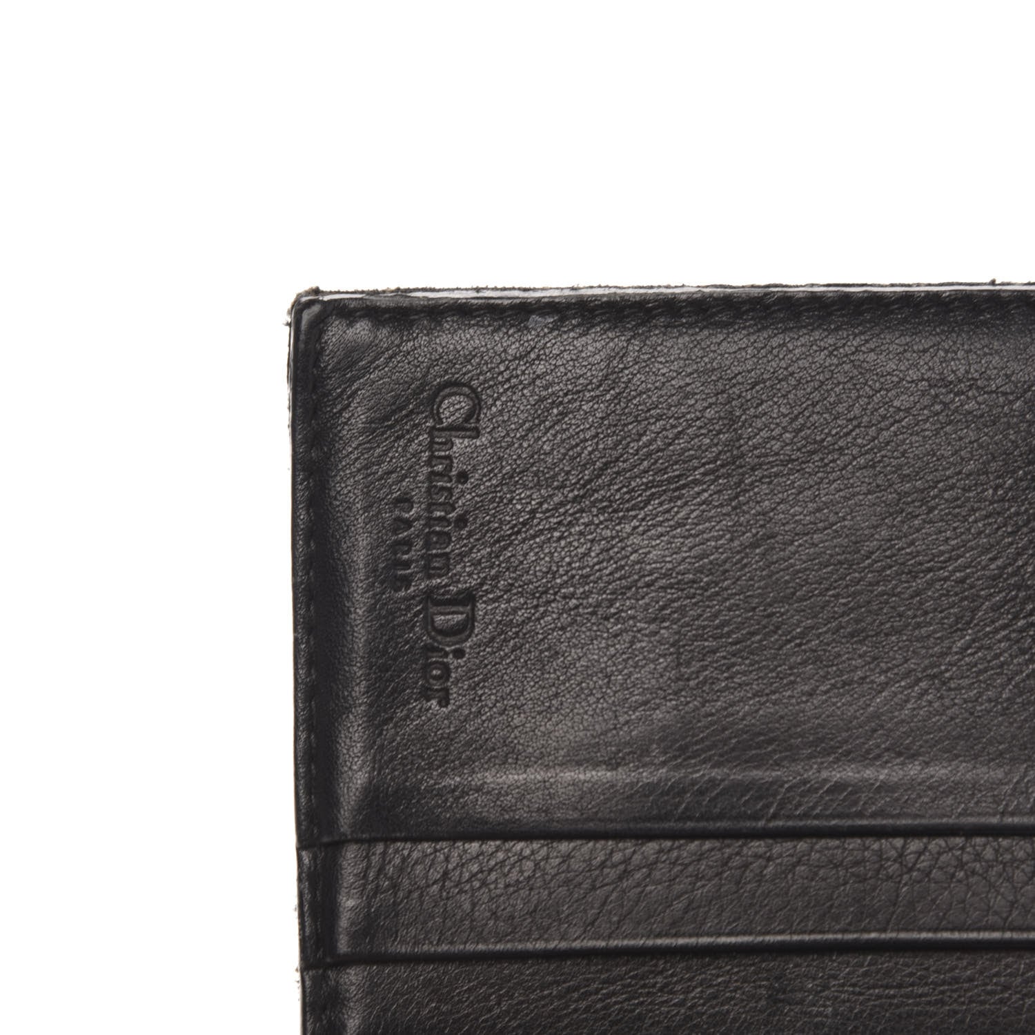 Christian Dior Diorissimo Compact Wallet Black 5 of 11