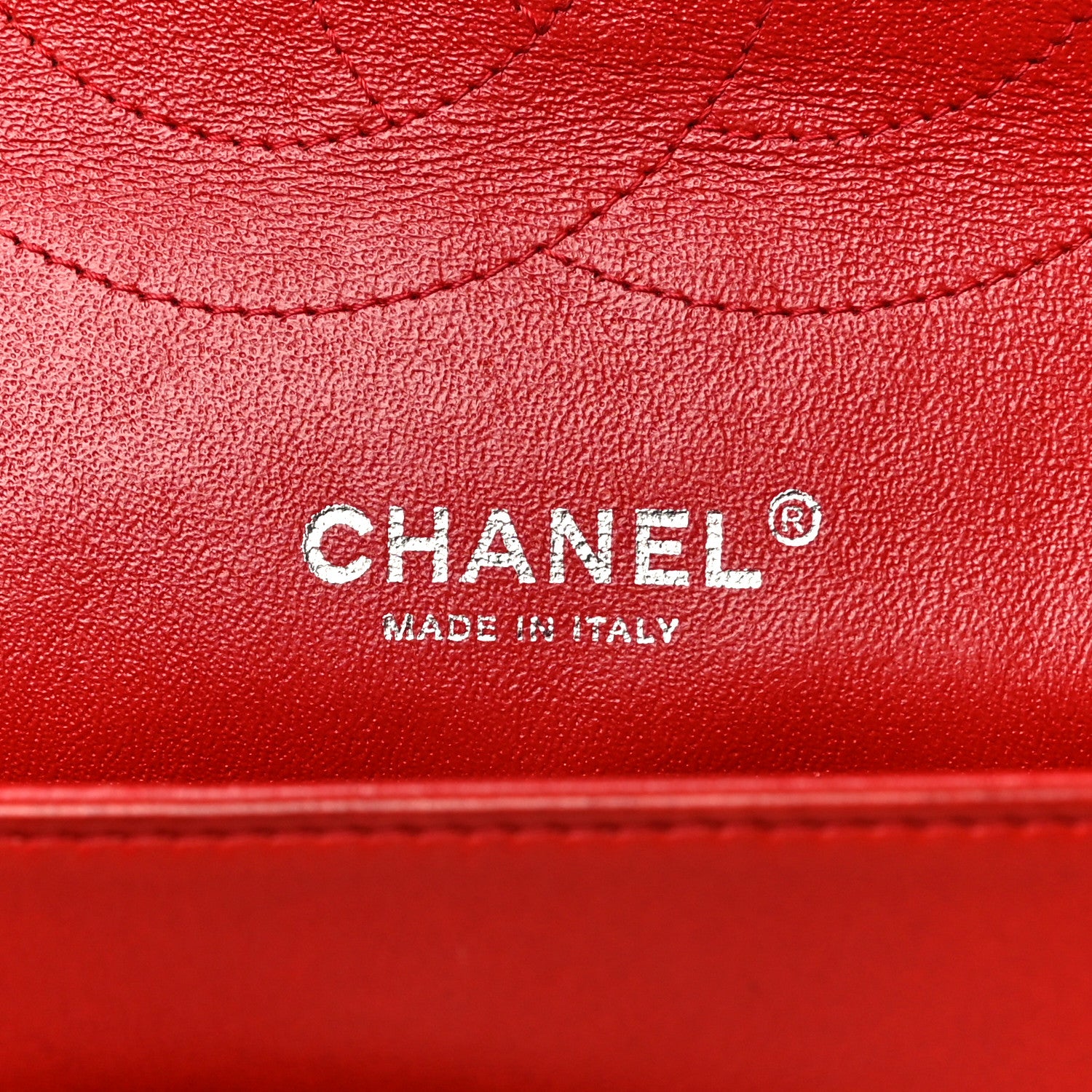Chanel Lambskin Quilted Jumbo Double Flap Red 6 of 16