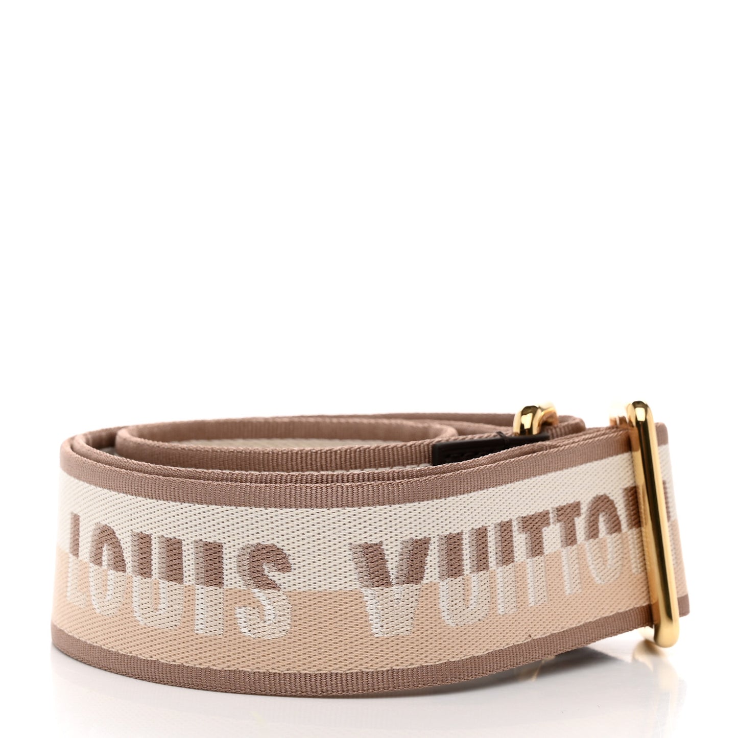 Jacquard Speedy Bandouliere 20 Shoulder Strap Beige Brown