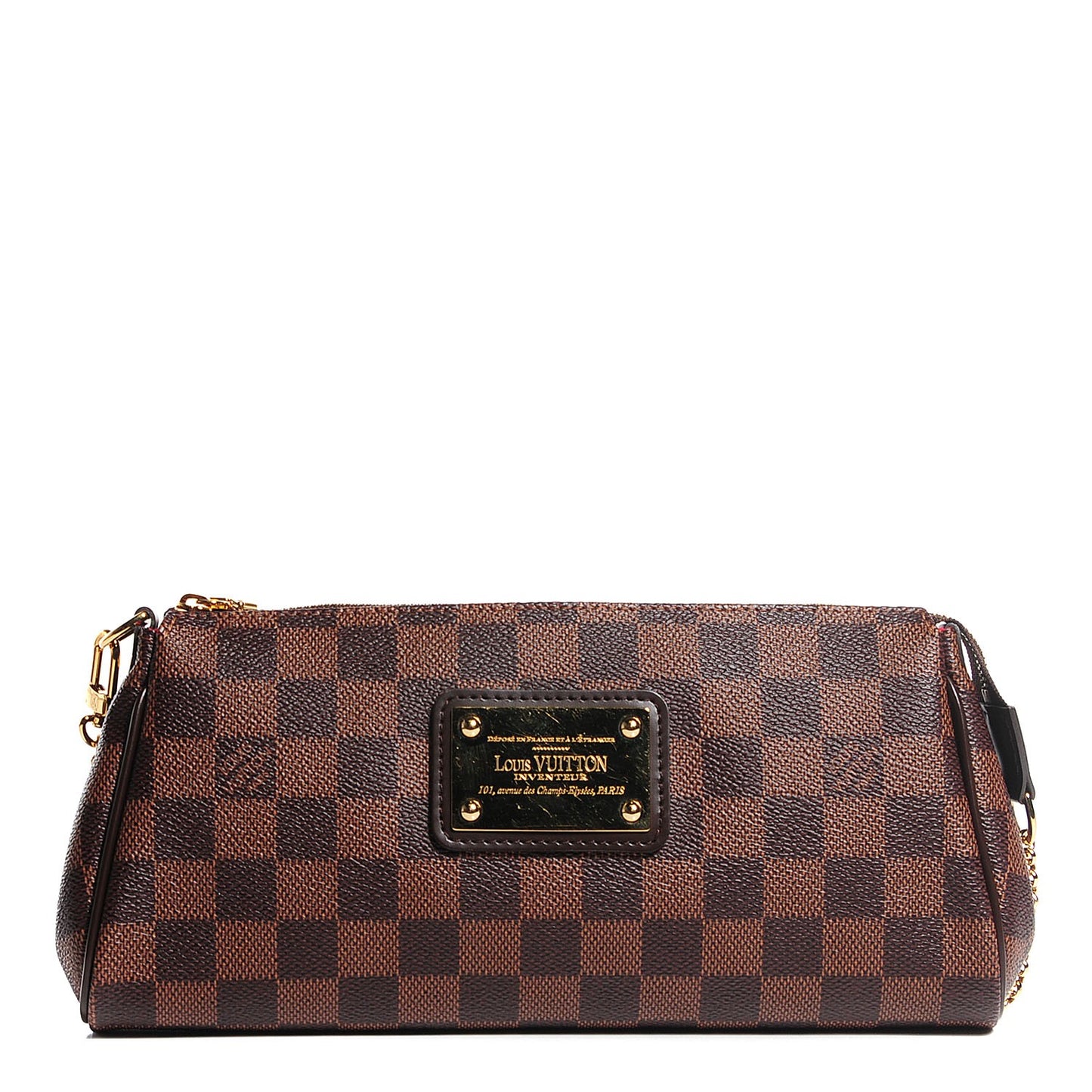 Damier Ebene Eva Clutch
