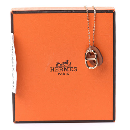 Hermes Swift O'Maillon Pendant Necklace Gold 7 of 7