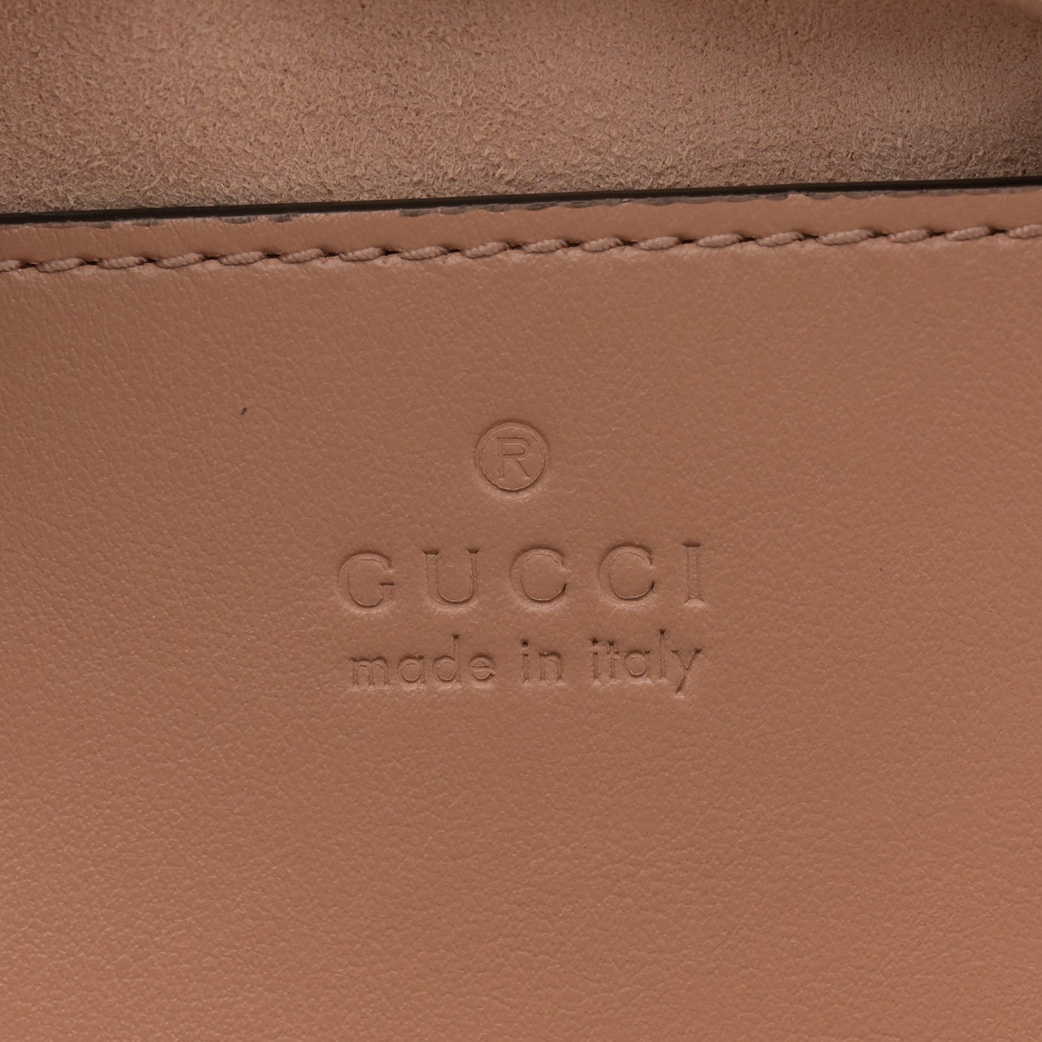 Gucci Calfskin Matelasse Aria Small GG Marmont Chain Shoulder Bag Camelia 6 of 12