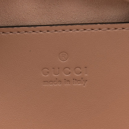 Gucci Calfskin Matelasse Aria Small GG Marmont Chain Shoulder Bag Camelia 6 of 12