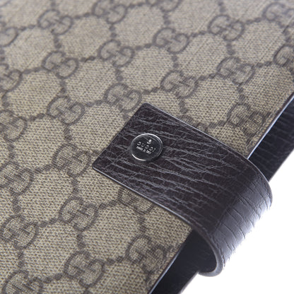 Gucci GG Supreme Monogram Standard Agenda Dark Brown 8 of 9