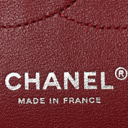 Chanel Caviar Quilted Jumbo Double Flap Burgundy 5 of 10