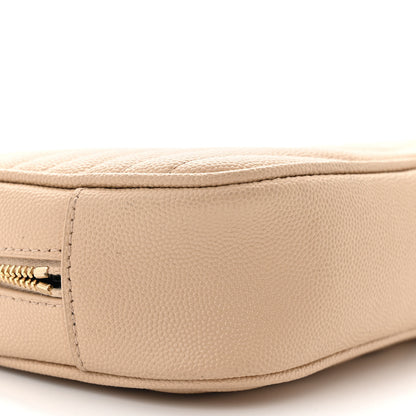 Saint Laurent Grain De Poudre Matelasse Monogram Mini Lou Camera Bag New Powder 9 of 10