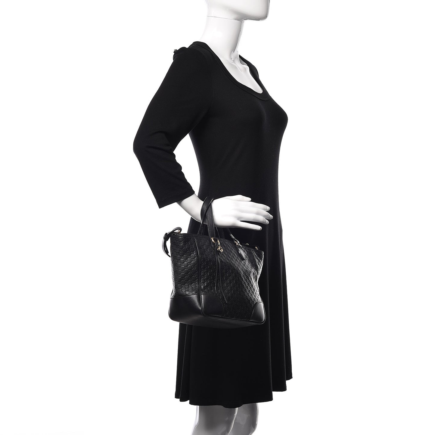 Microguccissima Small Bree Tote Black