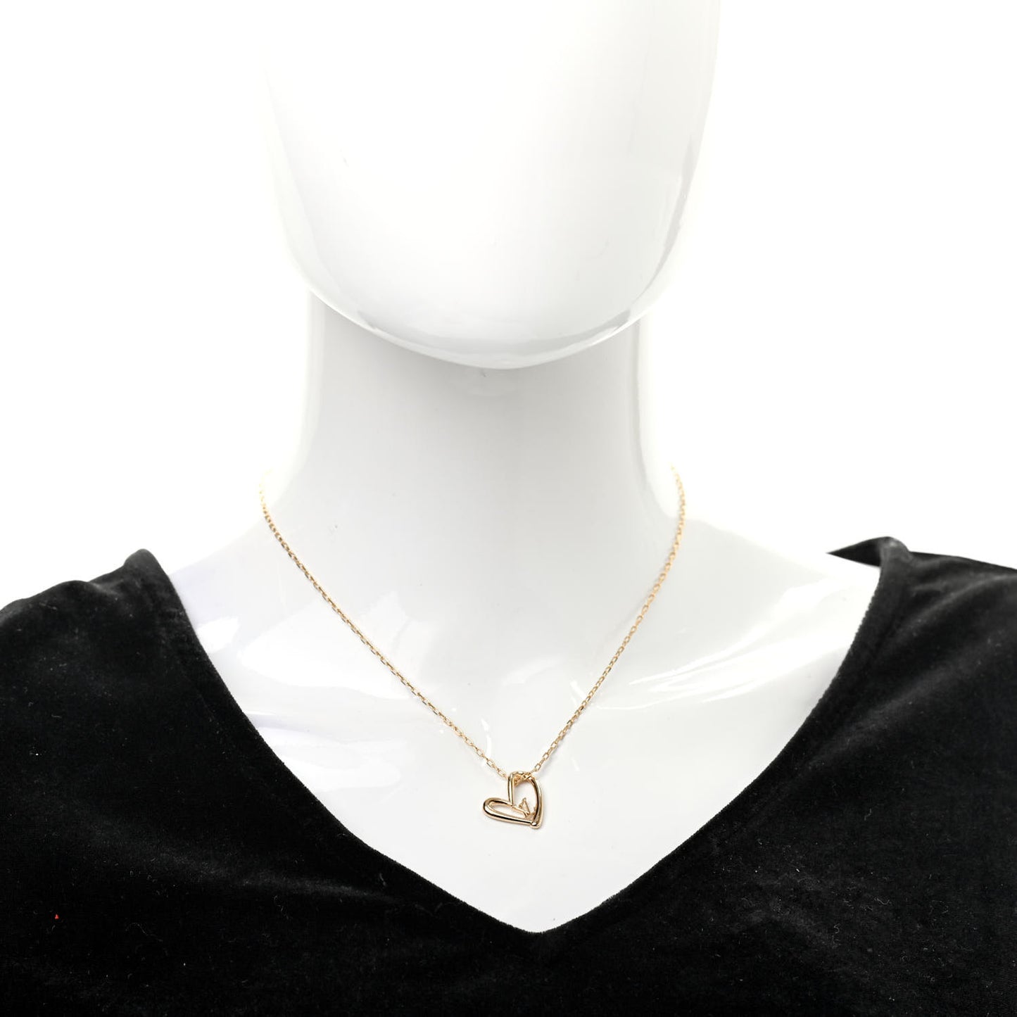 Metal Fall In Love Necklace