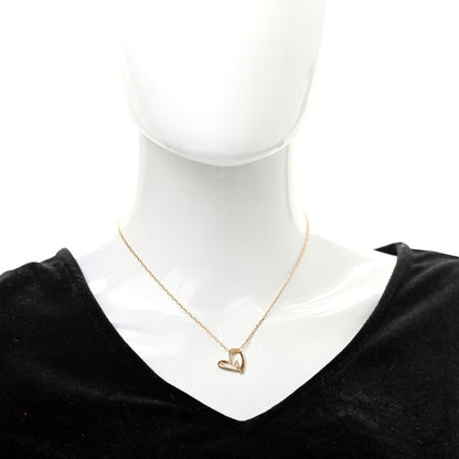 Louis Vuitton Metal Fall In Love Necklace 2 of 7