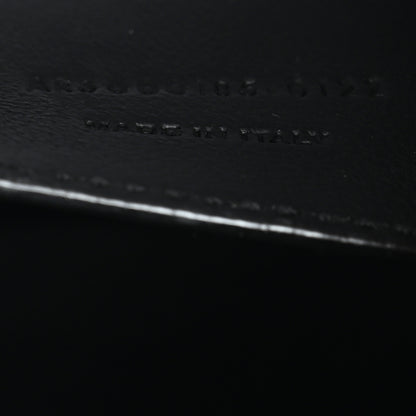 Saint Laurent Grain De Poudre Textured Mixed Matelasse Triquilt Medium Monogram Satchel Black 6 of 9