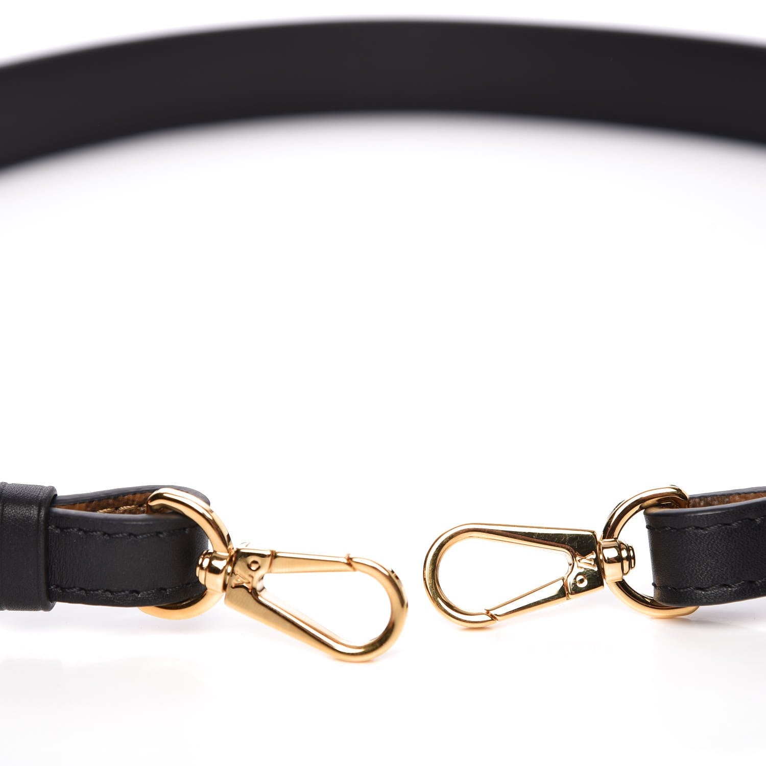 Louis Vuitton Reverse Monogram Bandouliere Shoulder Strap XL Black 3 of 6