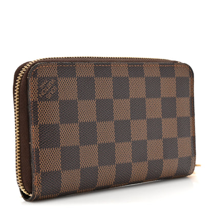 Louis Vuitton Damier Ebene Zippy Compact Wallet 3 of 11