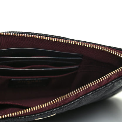 Chanel Caviar Quilted Cosmetic Case Black 4 of 4