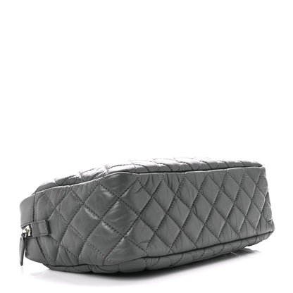 Chanel Aged Calfskin Quilted Medium Reissue Camera Case Grey 4 of 13