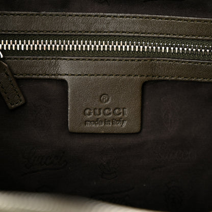 Gucci Guccissima Medium GG Twins Hobo Olive Green 6 of 18