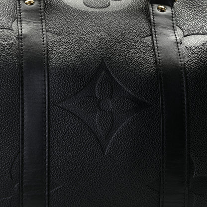Louis Vuitton Empreinte Monogram Giant Keepall Bandouliere 45 Black 10 of 11