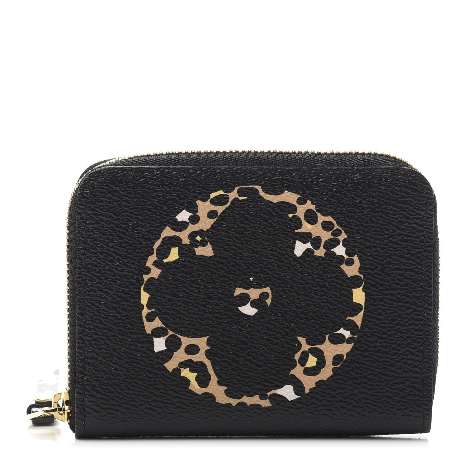 Louis Vuitton Monogram Giant Jungle Zippy Coin Purse Black 1 of 7