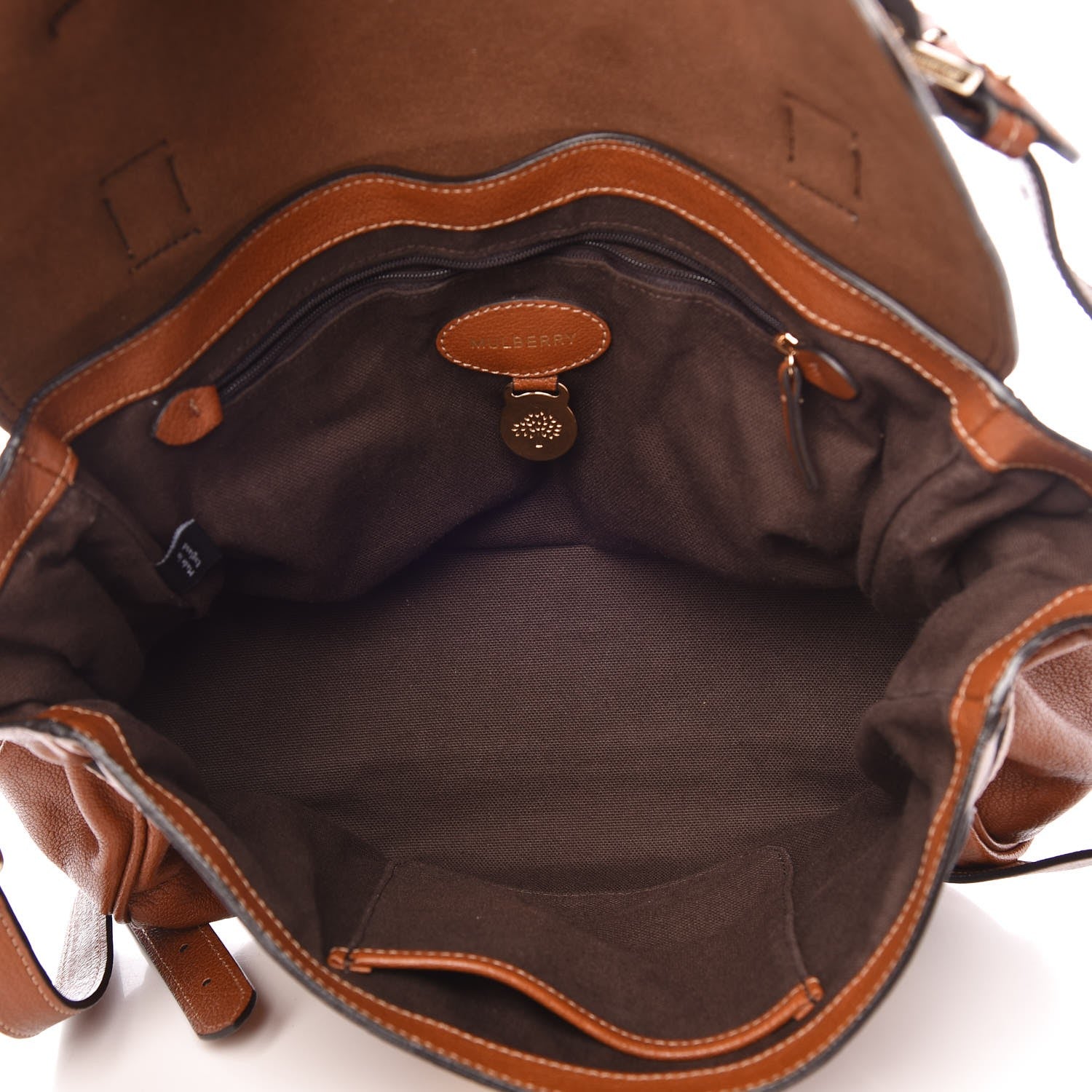 Mulberry Small Grain Calf Medium Alexa Oak 5 of 12