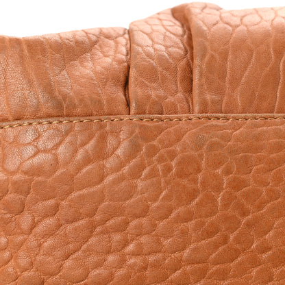 Fendi Crinkled Lambskin Mia Shoulder Flap Camel 22 of 22