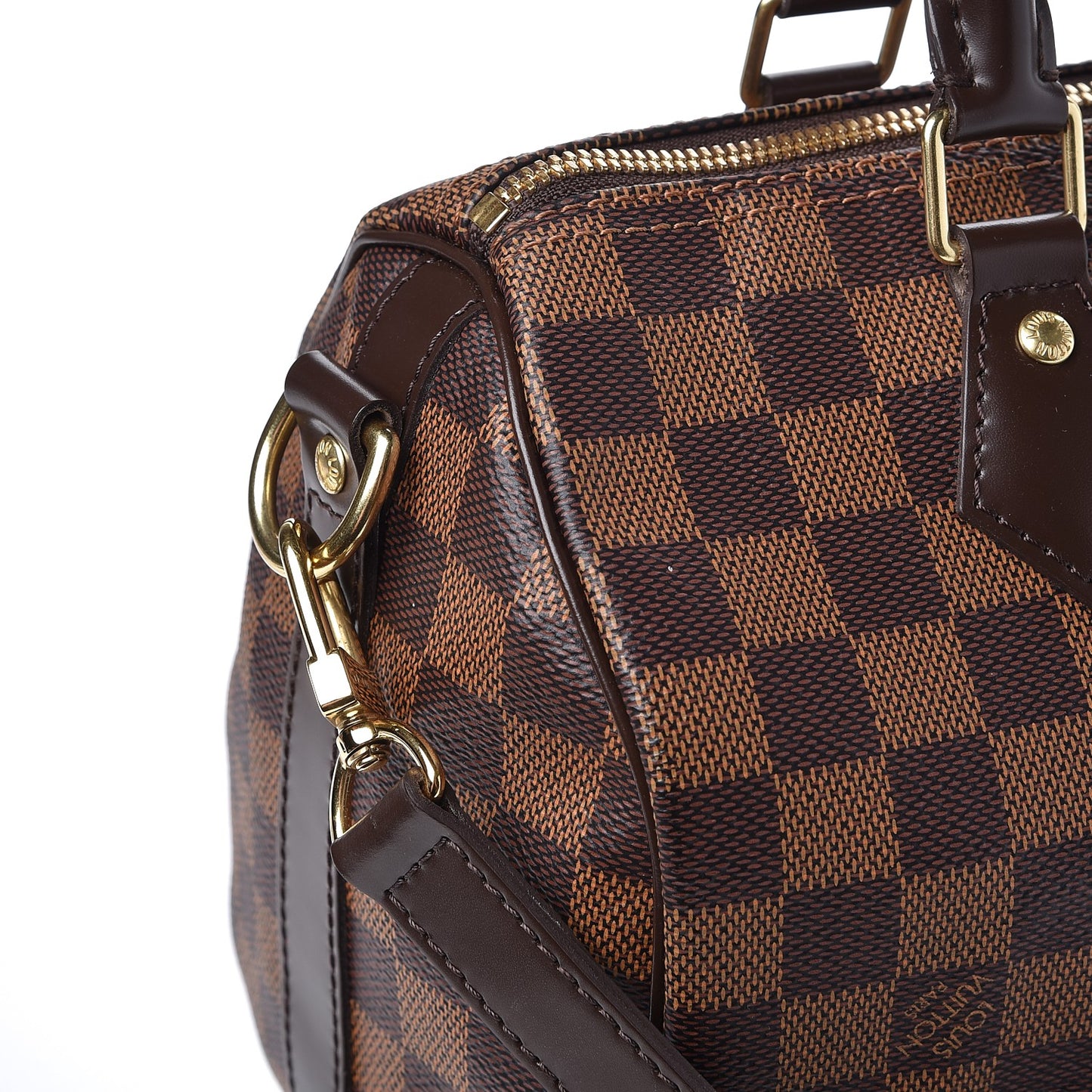 Damier Ebene Speedy Bandouliere 25