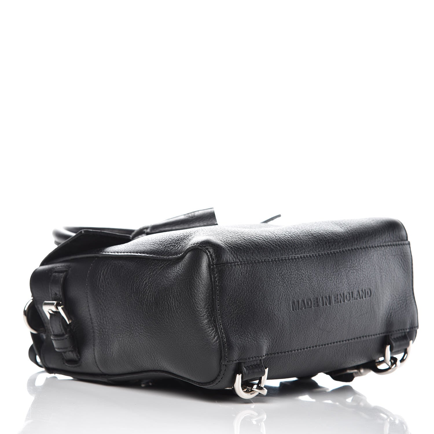 Mulberry Natural Leather Mini Cara Delevingne Convertible Satchel Black 4 of 9