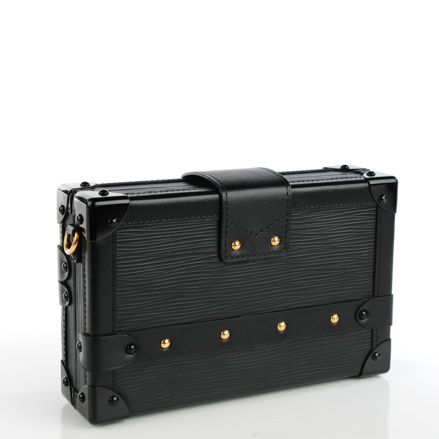 Louis Vuitton Epi Petite Malle Black 3 of 7