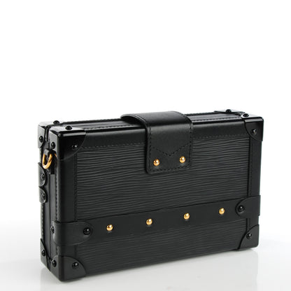 Louis Vuitton Epi Petite Malle Black 3 of 7