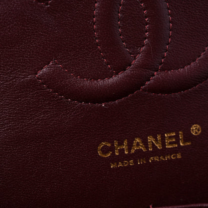 Chanel Lambskin Quilted Medium Double Flap Black 11 of 13
