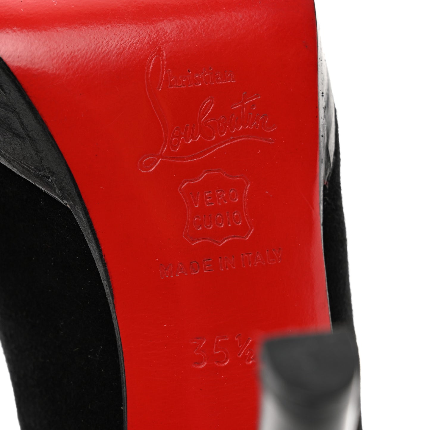 Suede Bruges 100 Pumps 35.5 Black