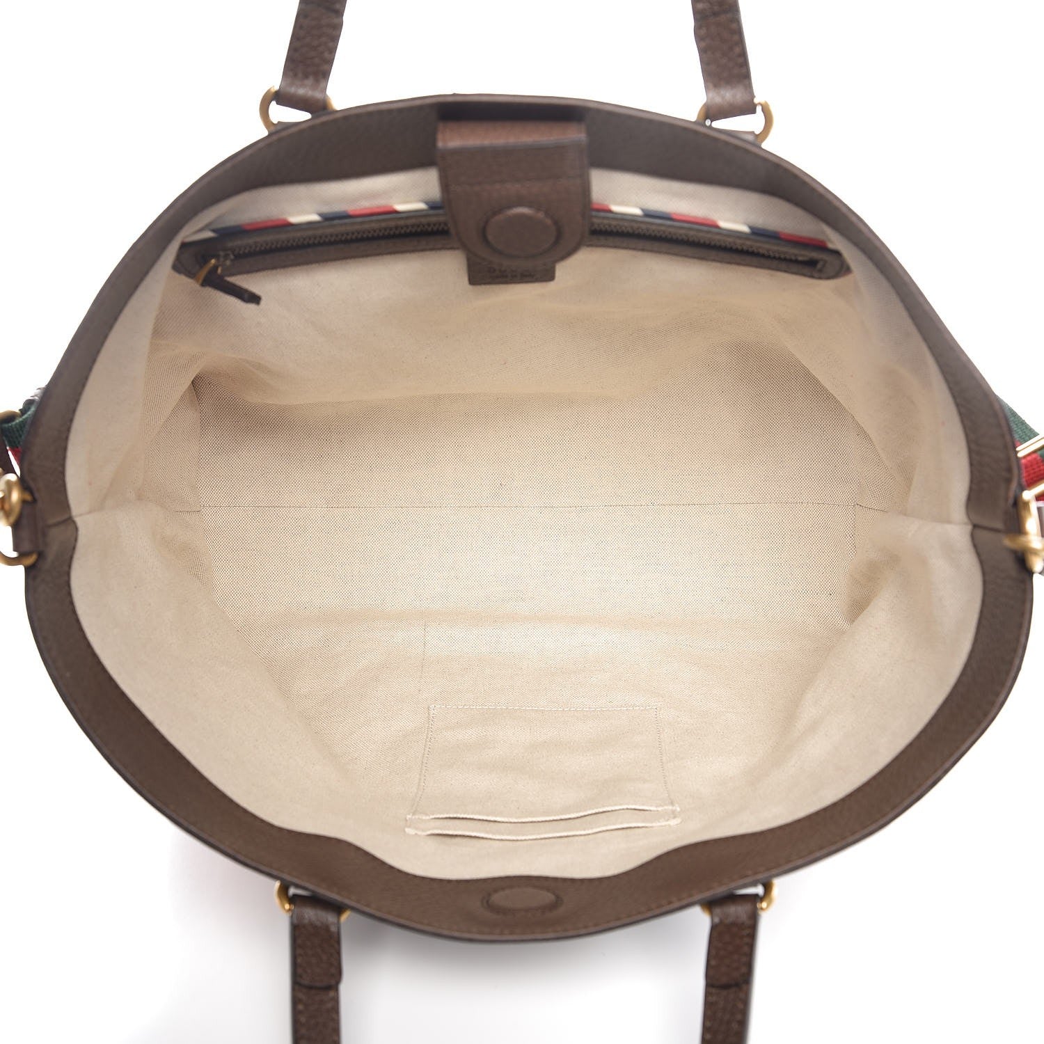 Gucci Soft GG Supreme Monogram Courrier Medium Crossbody Tote Beige New Acero 6 of 9