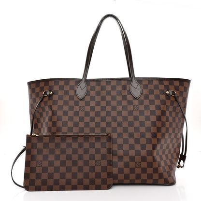 Louis Vuitton Damier Ebene Neo Neverfull GM 3 of 11