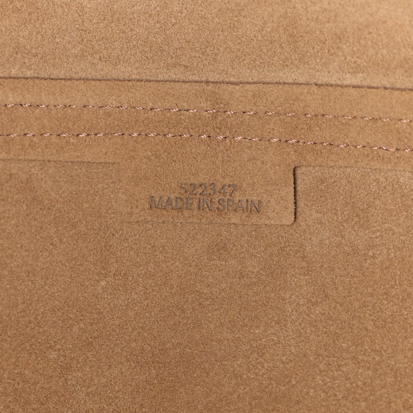 Shiny Calfskin Medium Puzzle Fold Tote Warm Desert