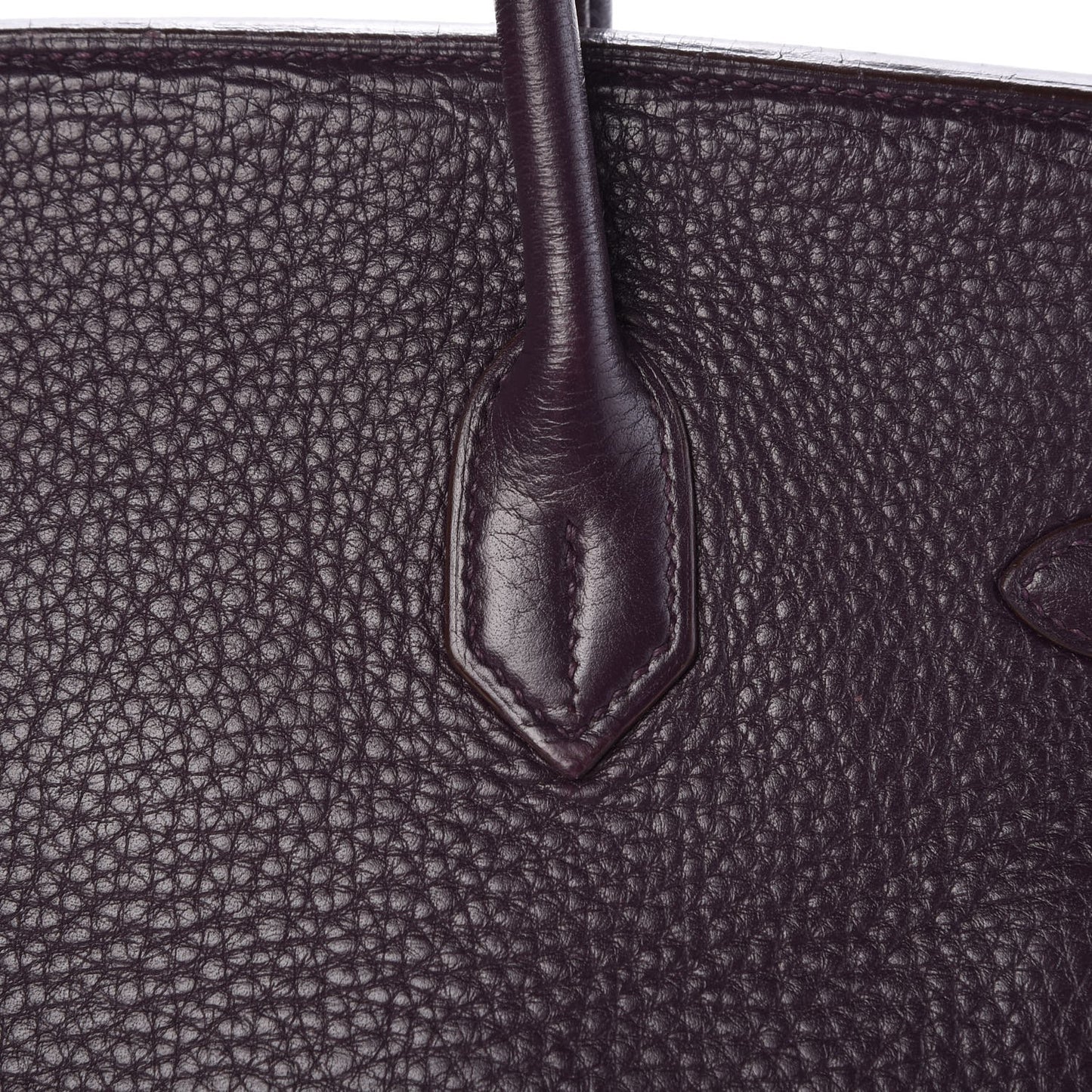 Taurillon Clemence Birkin 35 Raisin