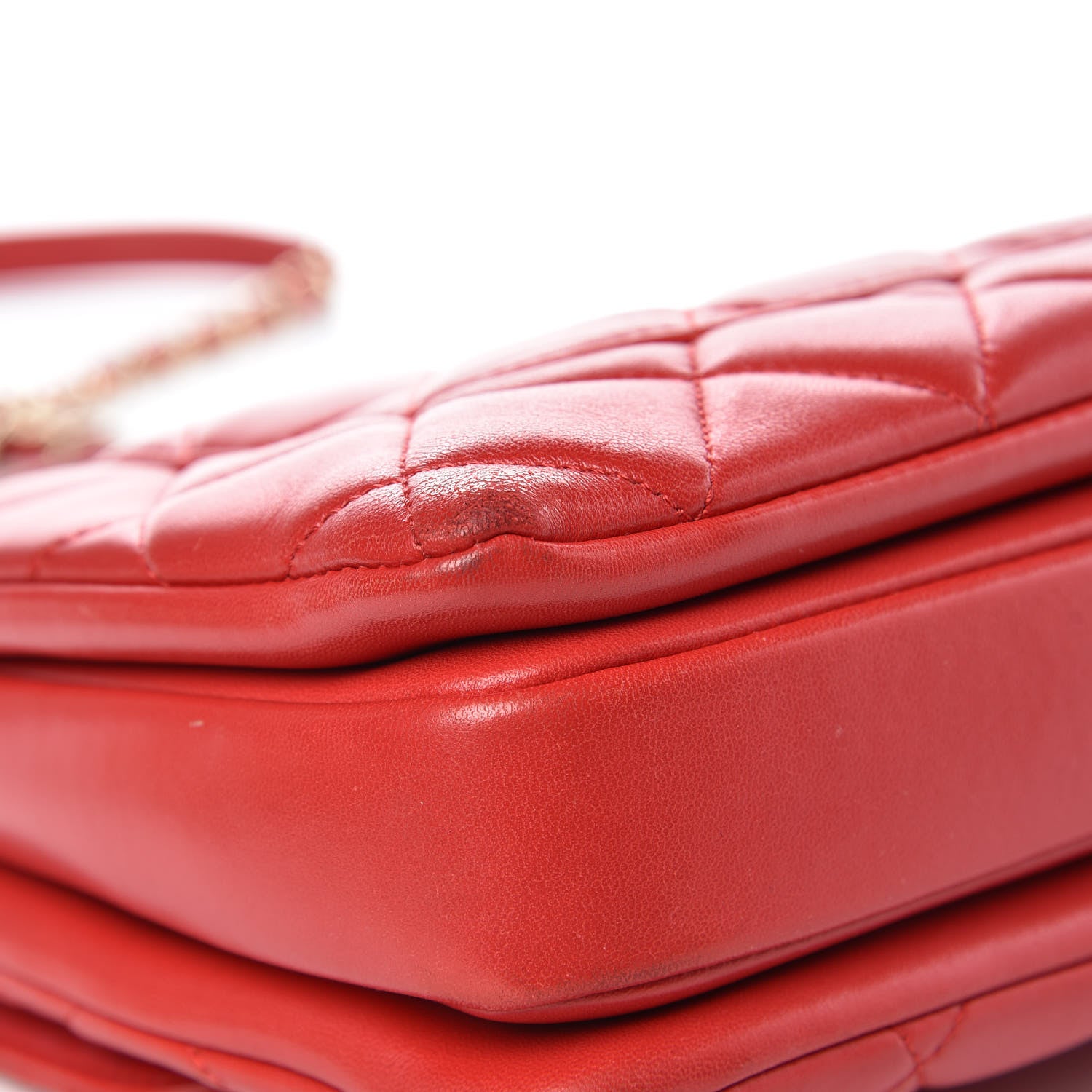Chanel Lambskin Quilted Small Trendy CC Dual Handle Bag Red 11 of 18