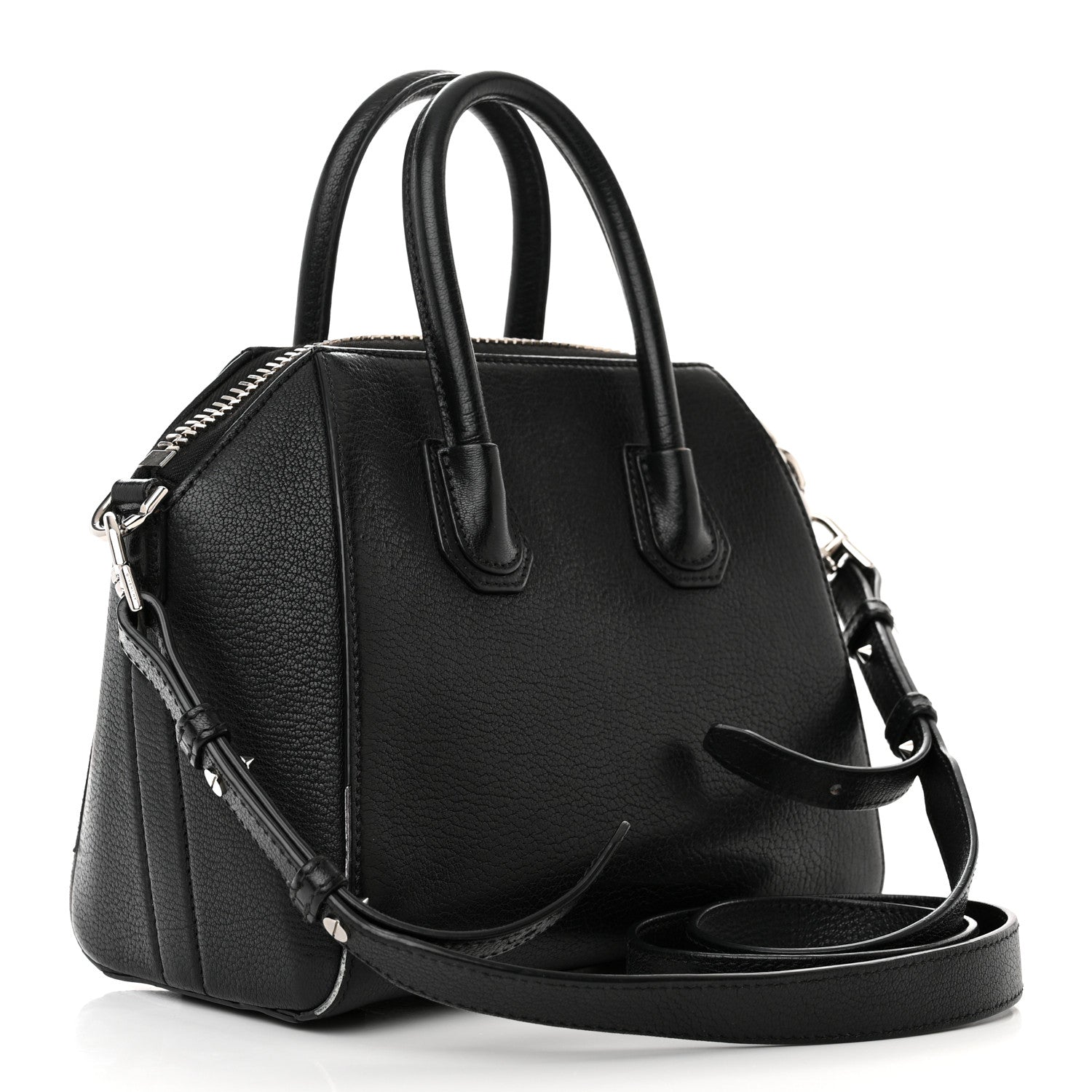 Givenchy Sugar Goatskin Mini Antigona Black 3 of 17