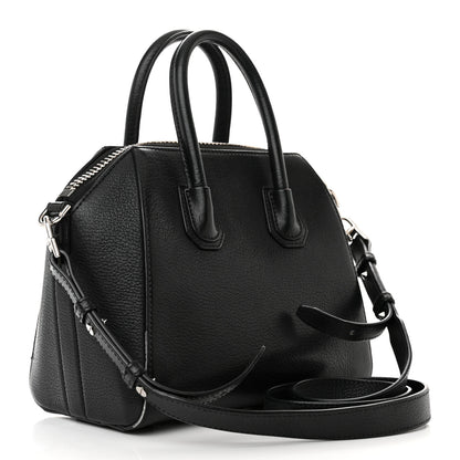 Givenchy Sugar Goatskin Mini Antigona Black 3 of 17