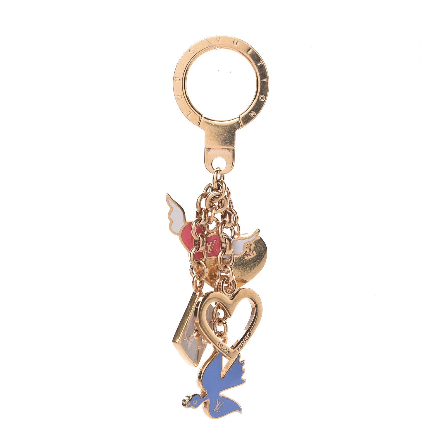 Louis Vuitton Love Birds Bag Charm 1 of 3