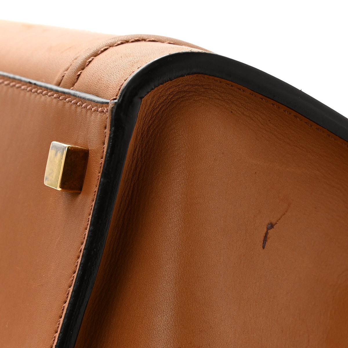 Celine Natural Calfskin Medium Phantom Luggage Tan 21 of 29