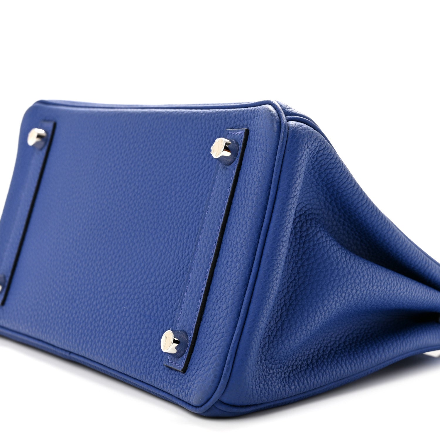 Hermes Togo Birkin 25 Bleu Electrique 9 of 11