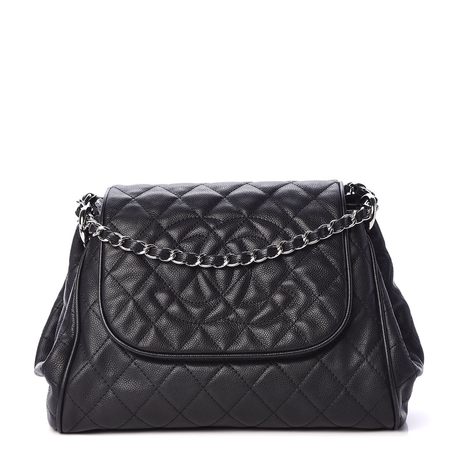 Chanel Caviar Quilted Timeless Accordion Flap Black 1 of 10