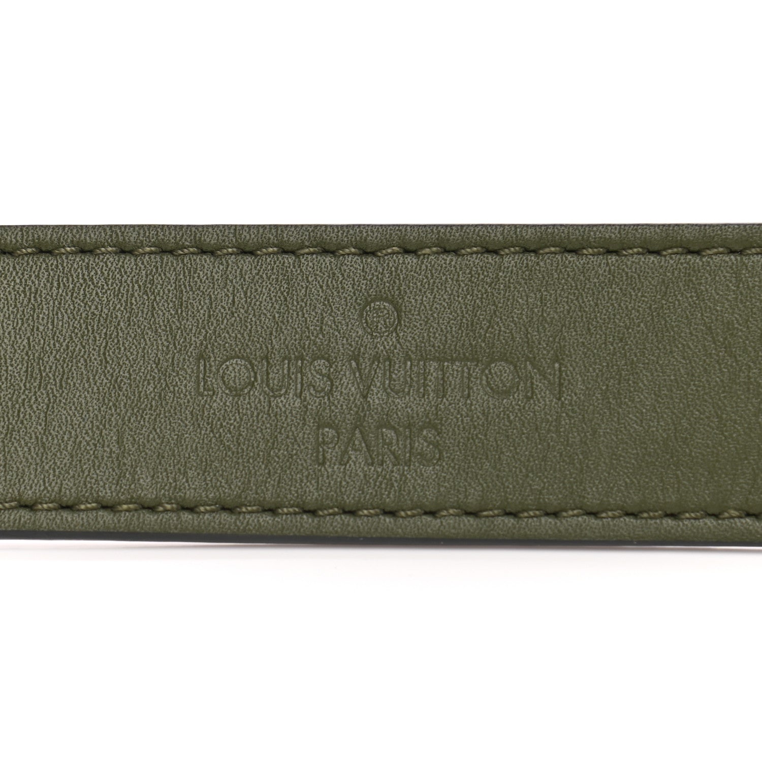 Louis Vuitton Calfskin Tuileries Besace Shoulder Strap Kaki 3 of 4