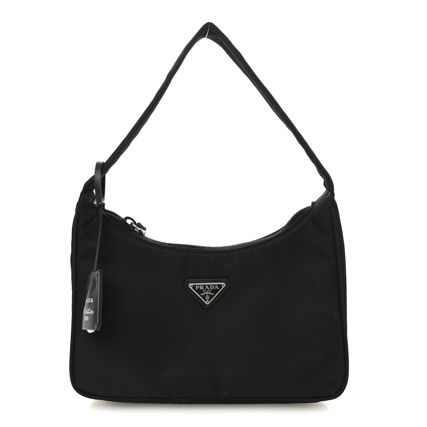 Prada Tessuto Nylon Mini Re-Edition 2000 Bag Black 1 of 13