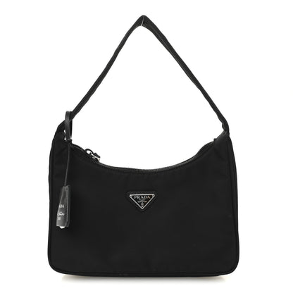 Prada Tessuto Nylon Mini Re-Edition 2000 Bag Black 1 of 13