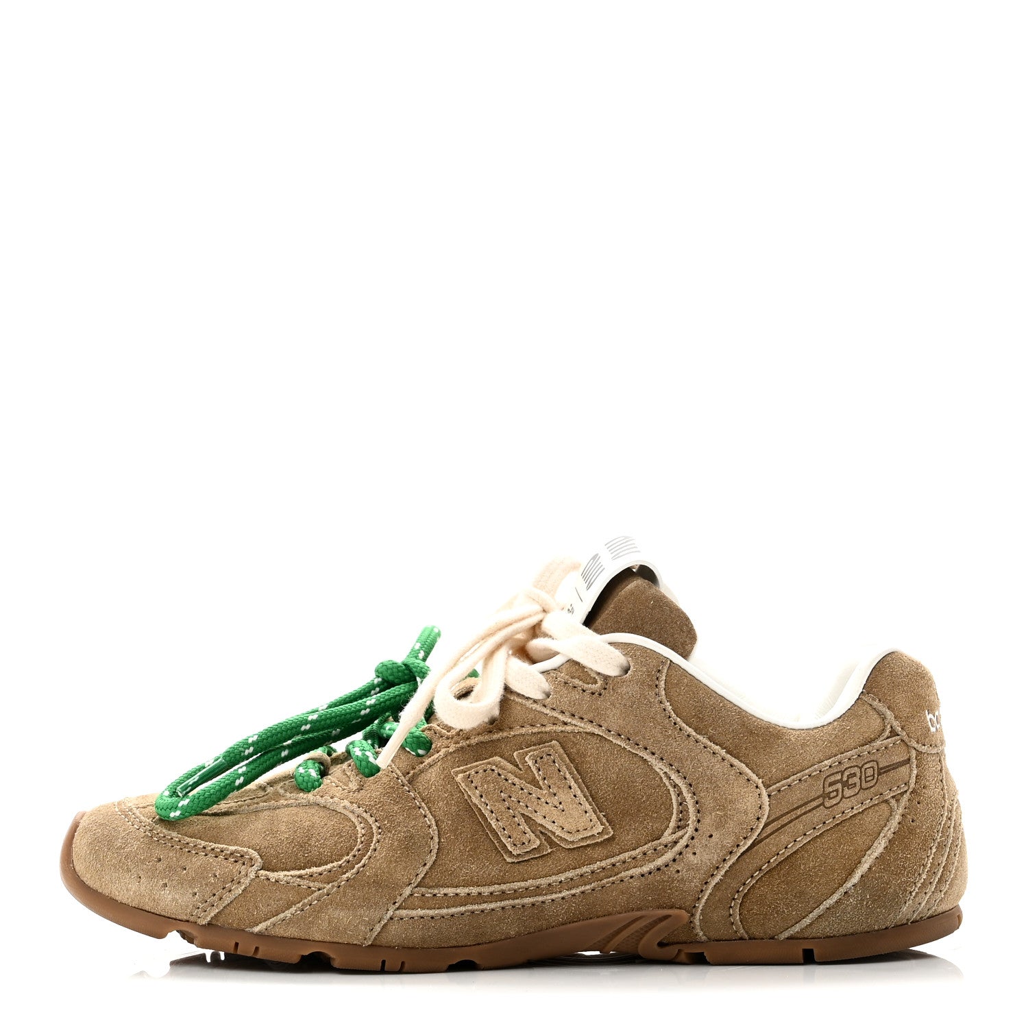 Miu Miu X NEW BALANCE Suede 530 SL Sneakers 37 Ecru 1862578