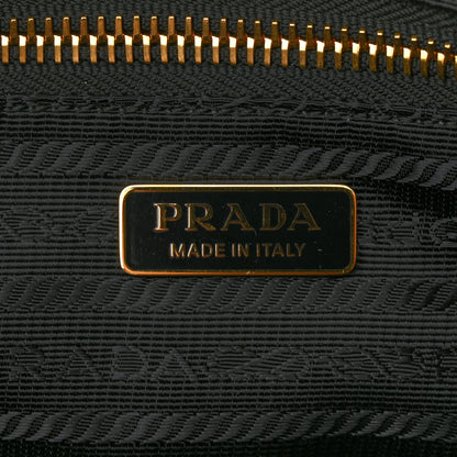 Prada Shiny Nappa Medium Shoulder Bag Black 6 of 10