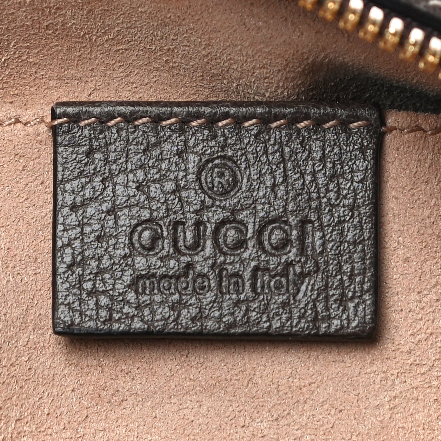 Gucci GG Supreme Monogram Web Small Ophidia Belt Bag 85 34 Dark Brown 6 of 10